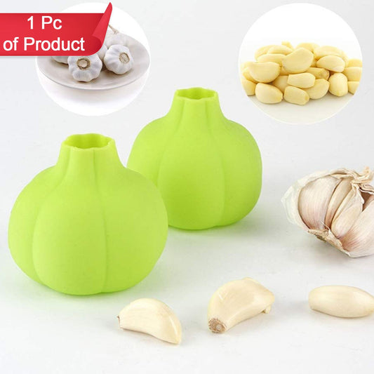 Silicone Ginger Garlic Manual Peeler - Happy Price - Image 1