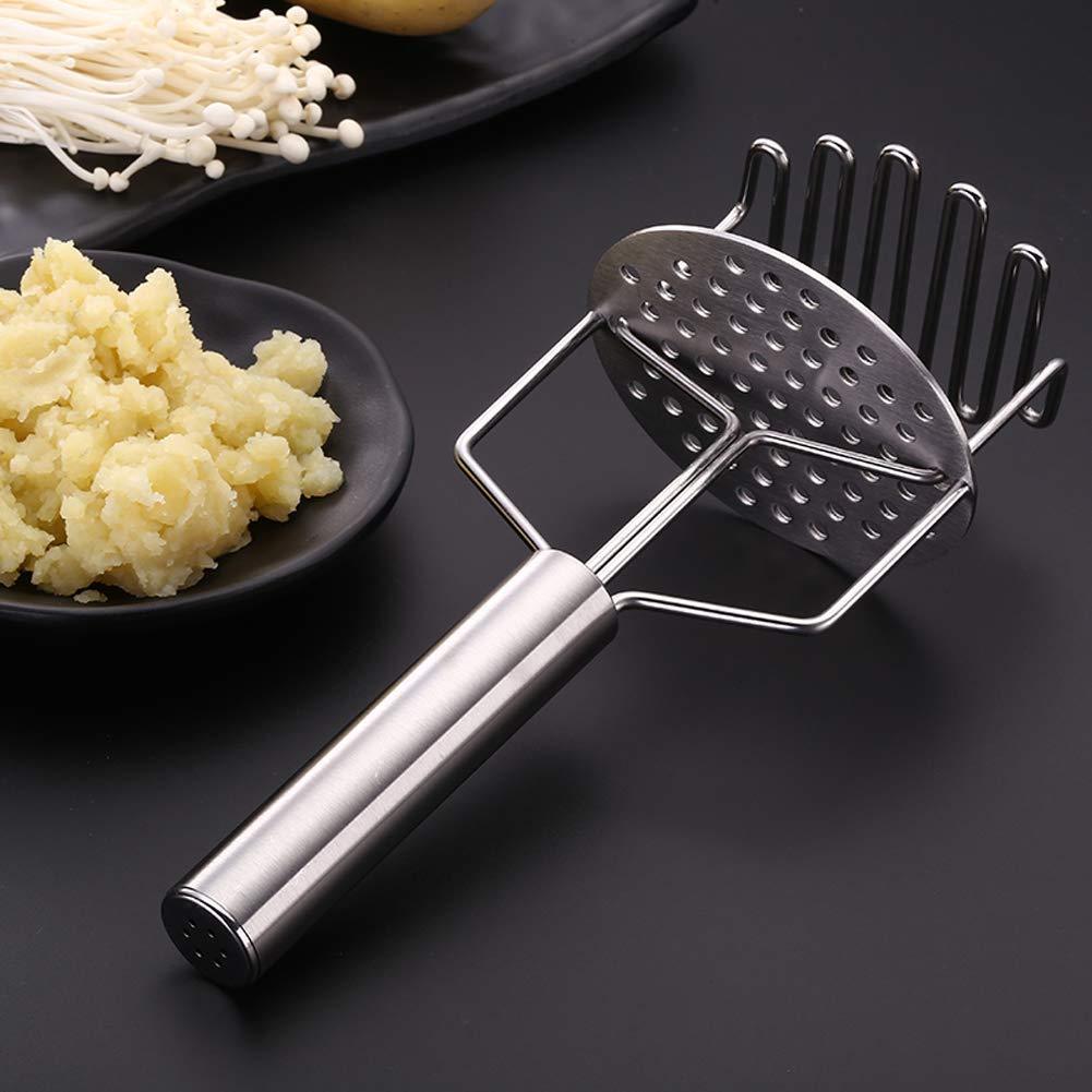 stainless Steel Hand Masher (Mash For Dalvegetablepotatobaby Foodpav Bhaji) - Happy Price - Image 4