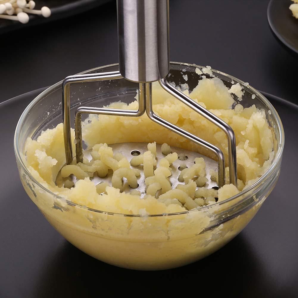 stainless Steel Hand Masher (Mash For Dalvegetablepotatobaby Foodpav Bhaji) - Happy Price - Image 5