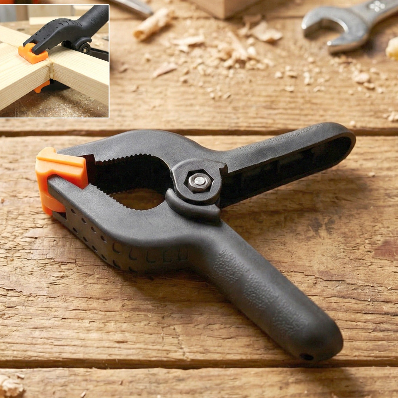Durable Spring Clamp for DIY & Woodworking (1 Pc) - Happy Price - Image 1