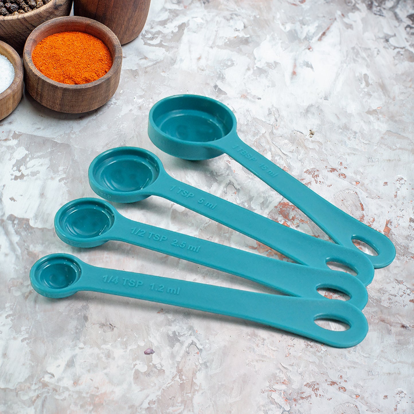 Apex 8-piece Measuring Spoons And Cups Set - Happy Price - Image 3