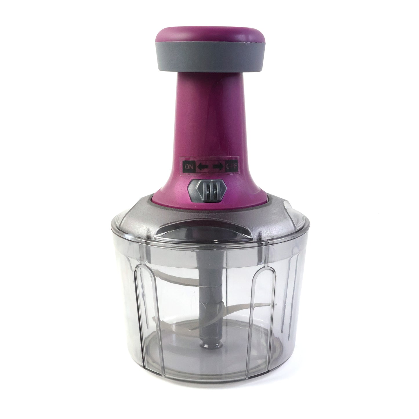 1100 ML Manual Push Chopper for Kitchen - Easy Vegetable & Fruit Slicer - Happy Price - Image 2