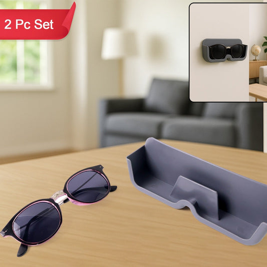 Sunglasses Holder With Sunglasses Combo (2 Pc Set) - Happy Price - Image 1