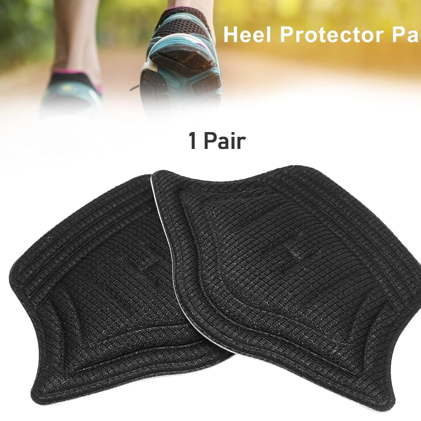 Heel Cushion Pads Widely Applicable Protective Shoe Insoles (1 Pair) - Happy Price - Image 1