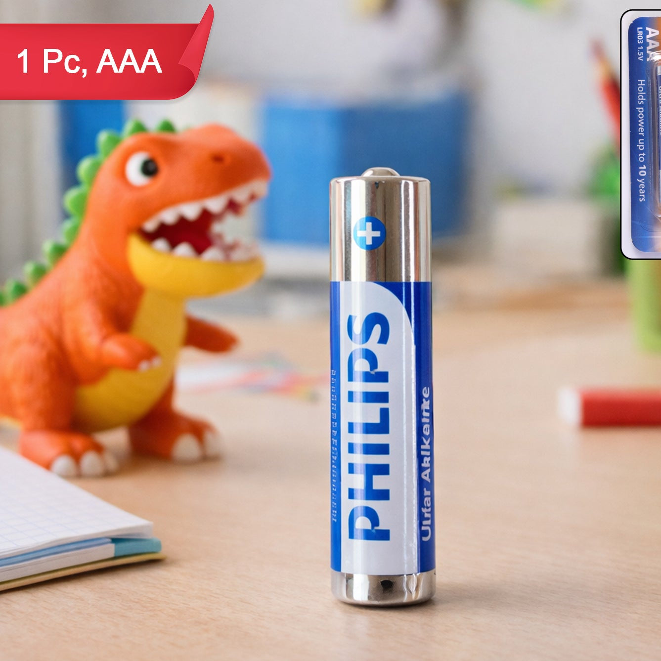 AAA Ultra Alkaline Battery - 1 Piece for Everyday Devices - Happy Price - Image 1