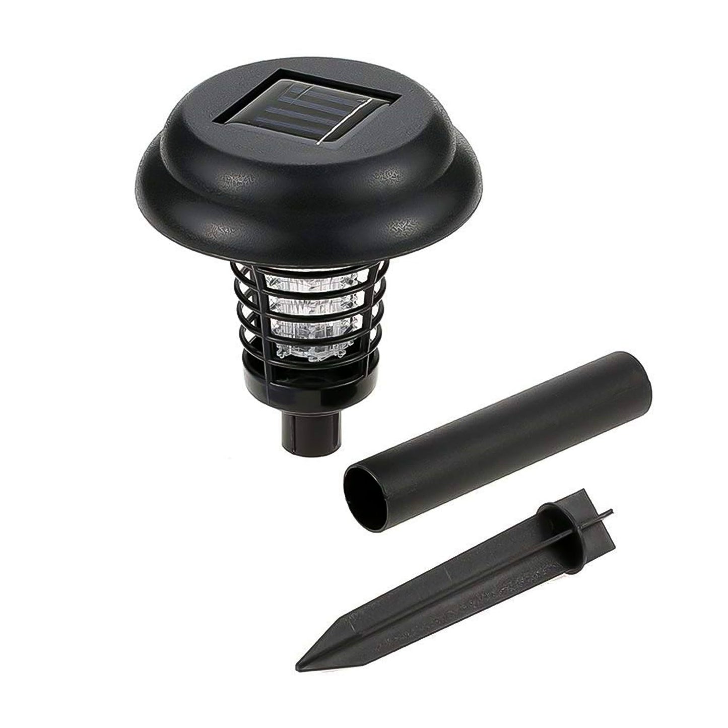 Solar Powered LED Mosquito Killer Lamp - 2 Pcs Garden Bug Zapper - Happy Price - Image 4