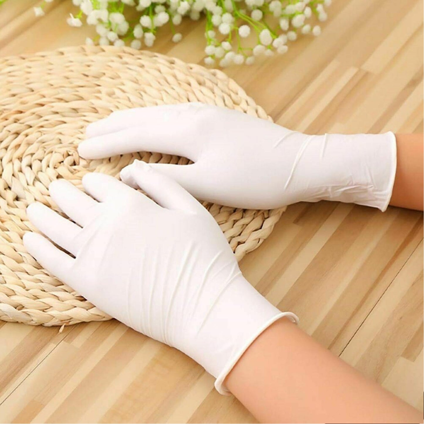 Kids Cleaning Gloves - 2 Pc Set, Small Size Latex Rubber Household Hand Protection - Happy Price - Image 4