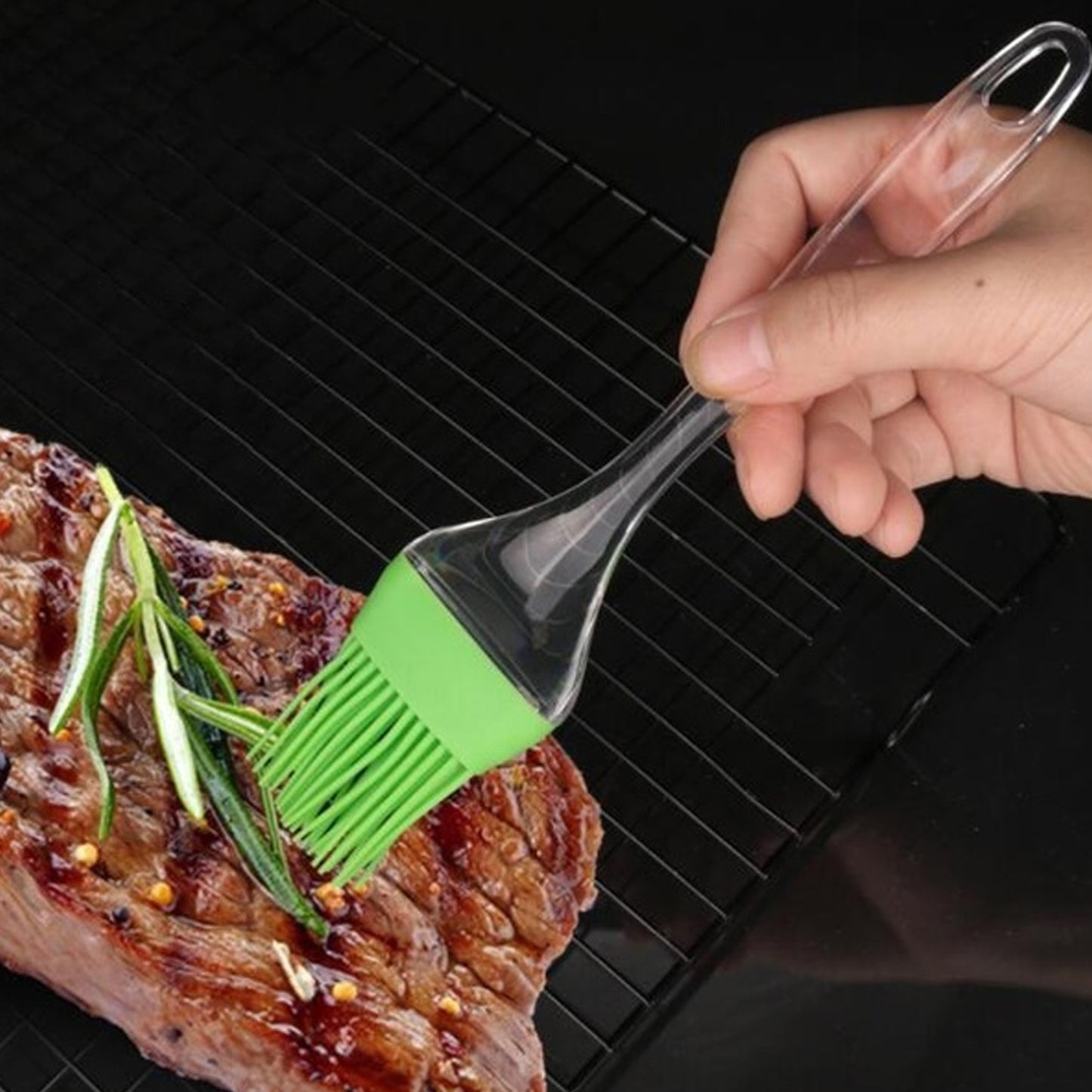 2-in-1 Silicone Pastry Brush and Spatula Set for Baking & Cooking - Happy Price - Image 3