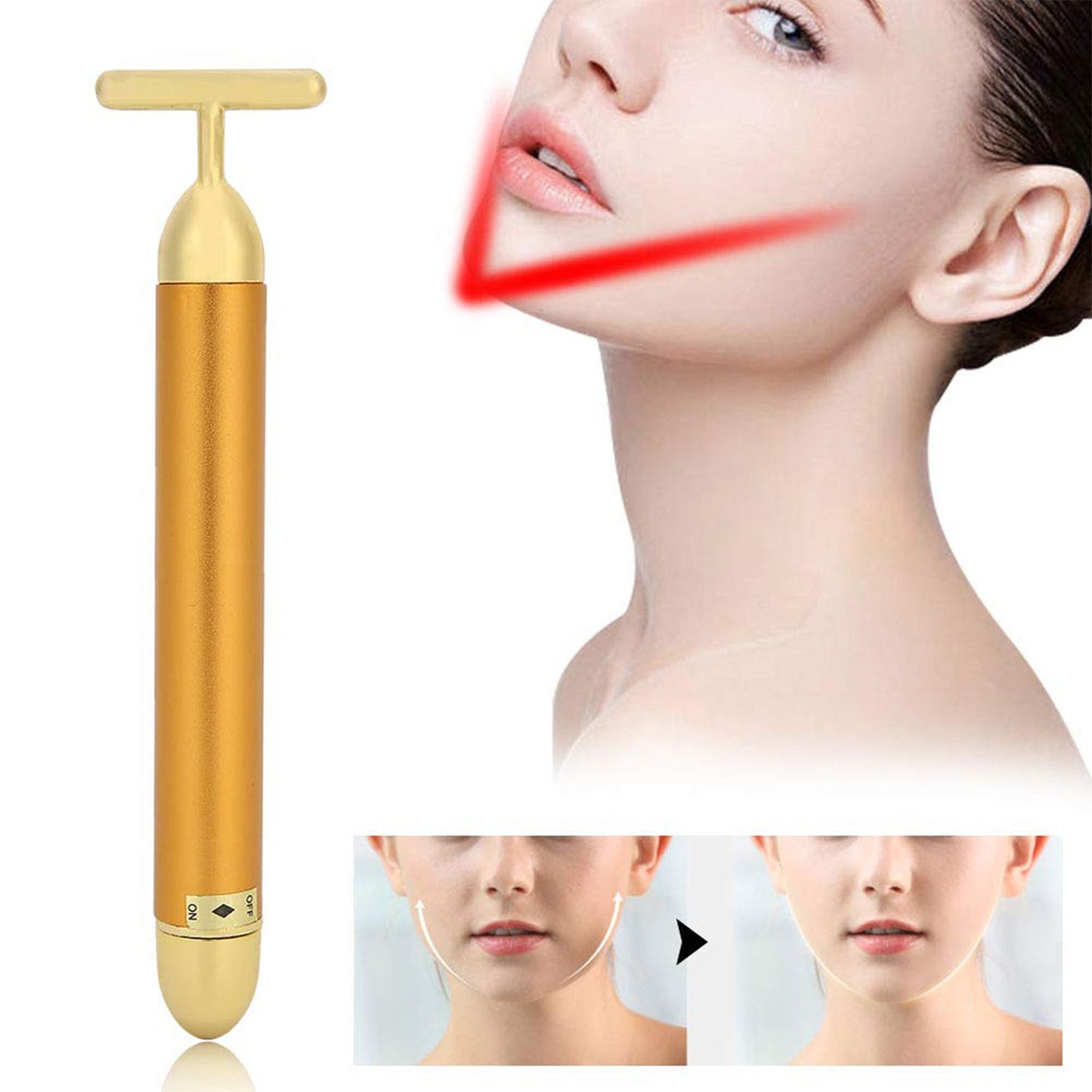 Golden Energy Face Massager (1 Pc) - Happy Price - Image 2