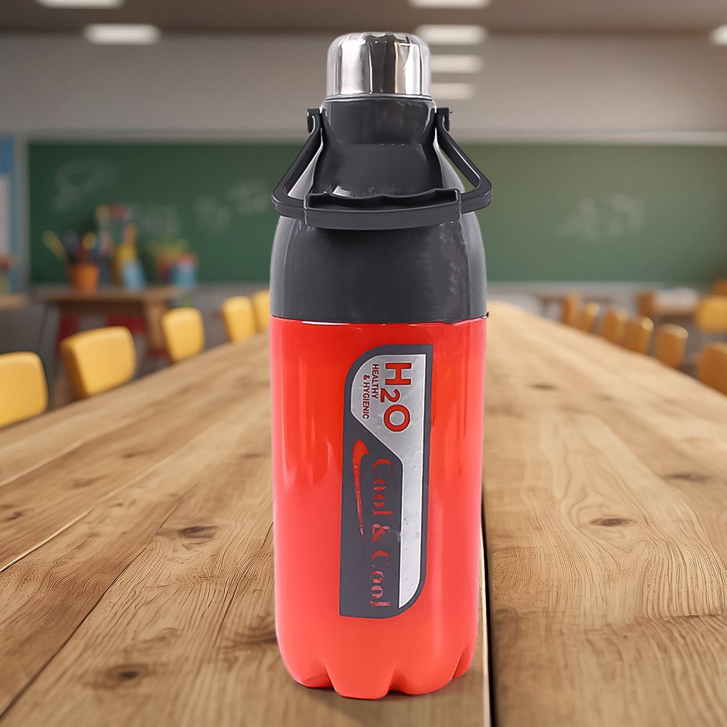 Plastic Sports Bottle Insulated Leakproof Bpa-free (1400ml  Mix Colour) - Happy Price - Image 2