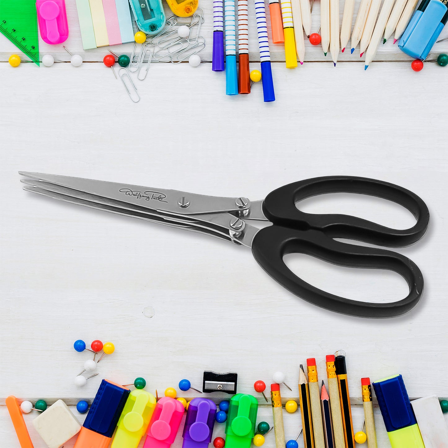 Multifunction Vegetable Stainless Steel Herbs Scissor With 3 Blades (1 Pc) - Happy Price - Image 3