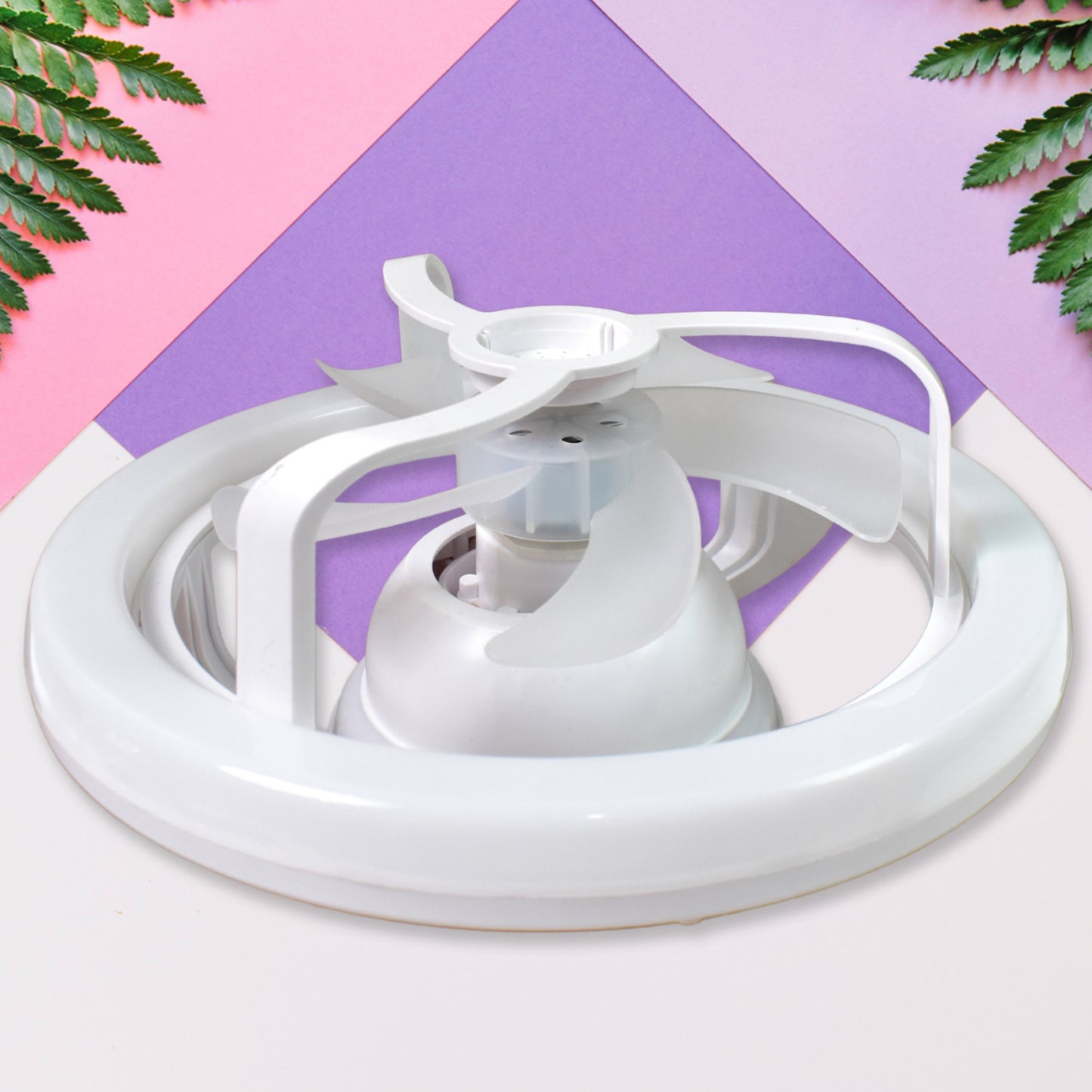 360 Rotation Ceiling Fan Light Smart Fan With Remote Control (1 Pc) - Happy Price - Image 3