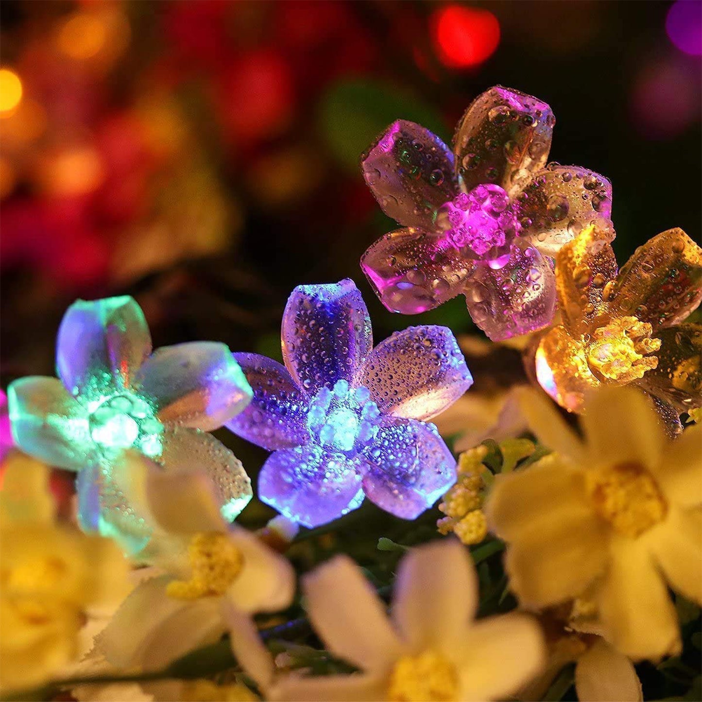 3 Meter Battery Operated Decorative Led Flower String Lights - Happy Price - Image 4