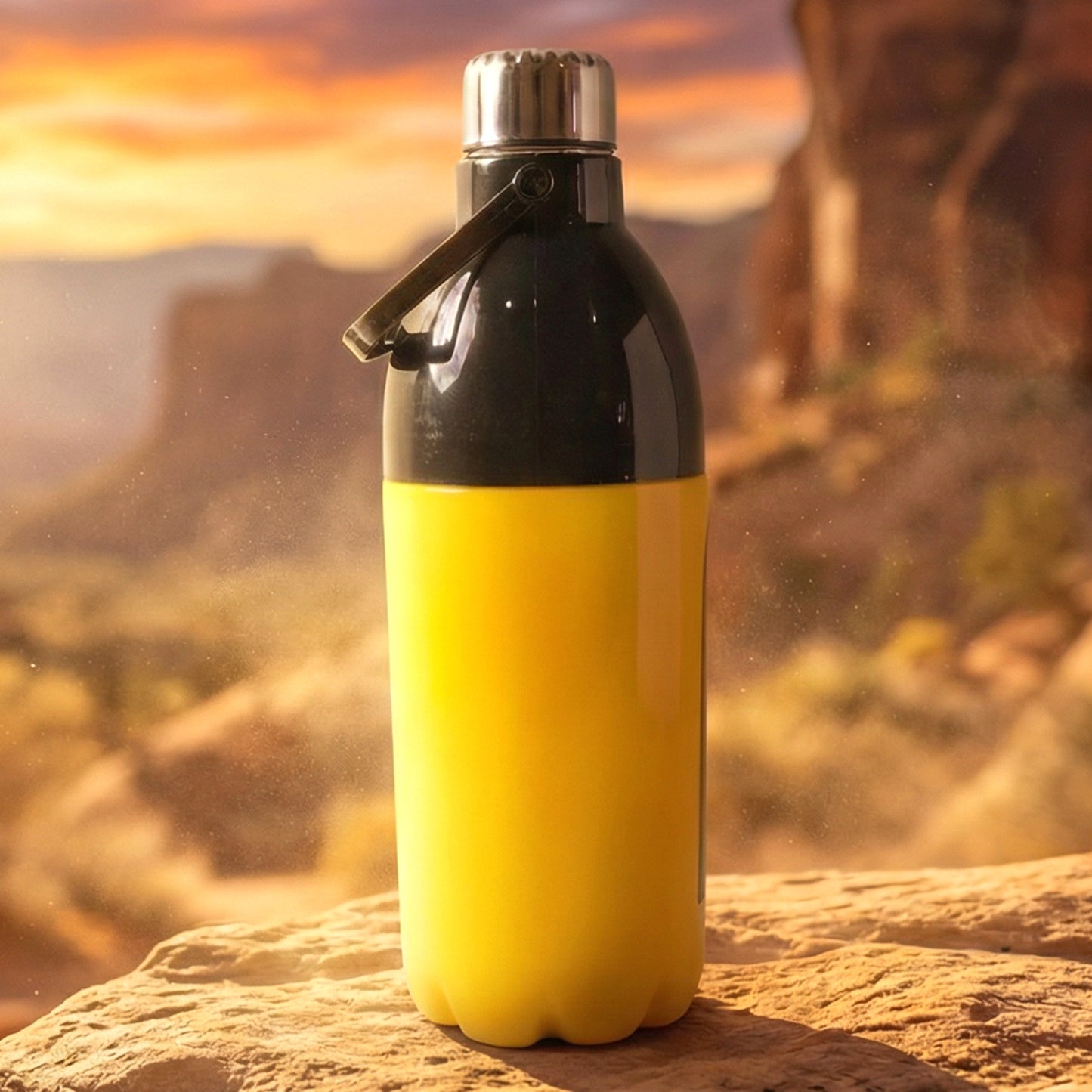 1400 ML Large Capacity Water Bottle with Strap - Leakproof for Travel & Gym - Happy Price - Image 6