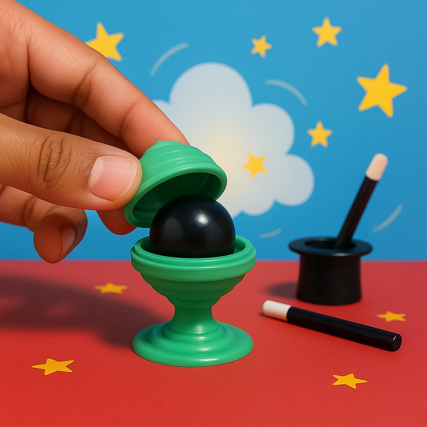 Aditi Classic Magic Ball And Vase Trick Toy (1 Set) - Happy Price - Image 5