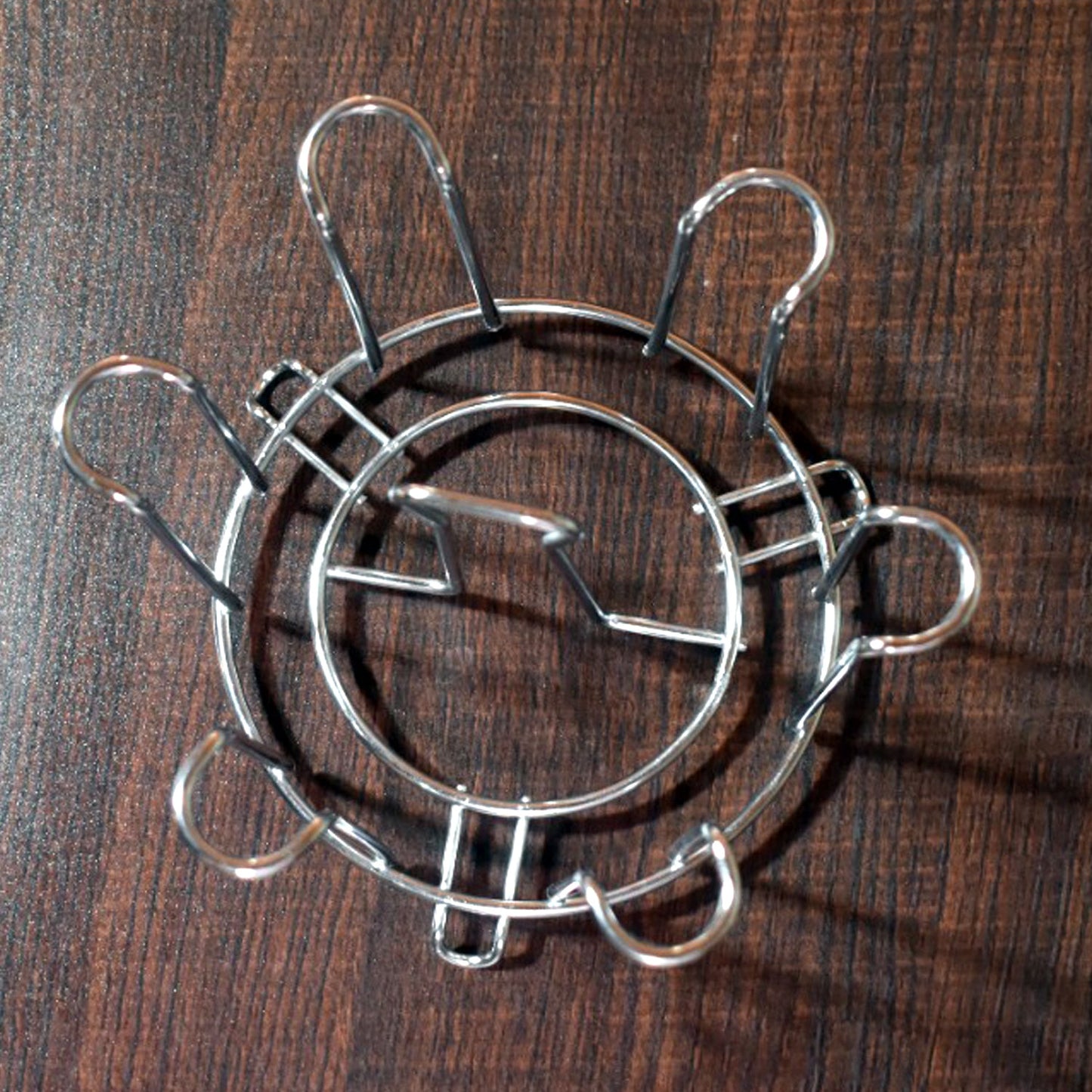 Ss Round Glass Stand Used For Holding Sensitive Glasses And All Present In All Kinds Of Kitchens Of Official And Household Places Etc. - Happy Price - Image 5