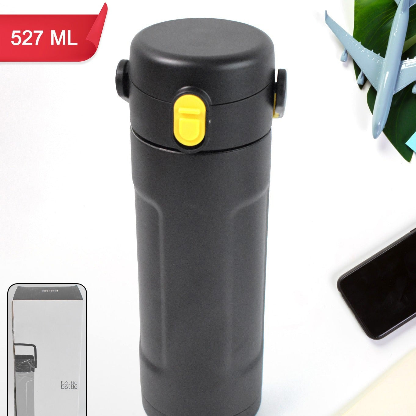 Insulated Water Bottle - Vacuum Sealed Leak Proof Bpa Free - Perfect For Hot  Cold Beverages - Happy Price - Image 1
