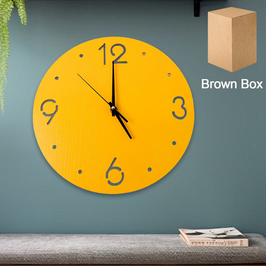 Modern Minimalist Wall Clock For Home  Office Dcor (1 Pc) - Happy Price - Image 1