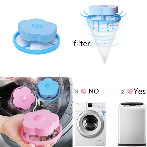 Washing Machine Floating Filter Lint Mesh Bag Net Pouch Hairlint Catcher - Happy Price - Image 3