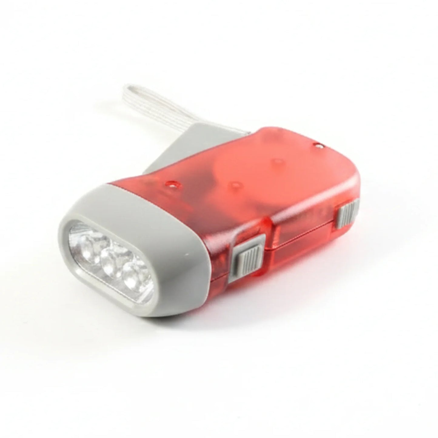 2-LED Hand Press Torch Light - Battery-Free Dynamo Flashlight - Happy Price - Image 3