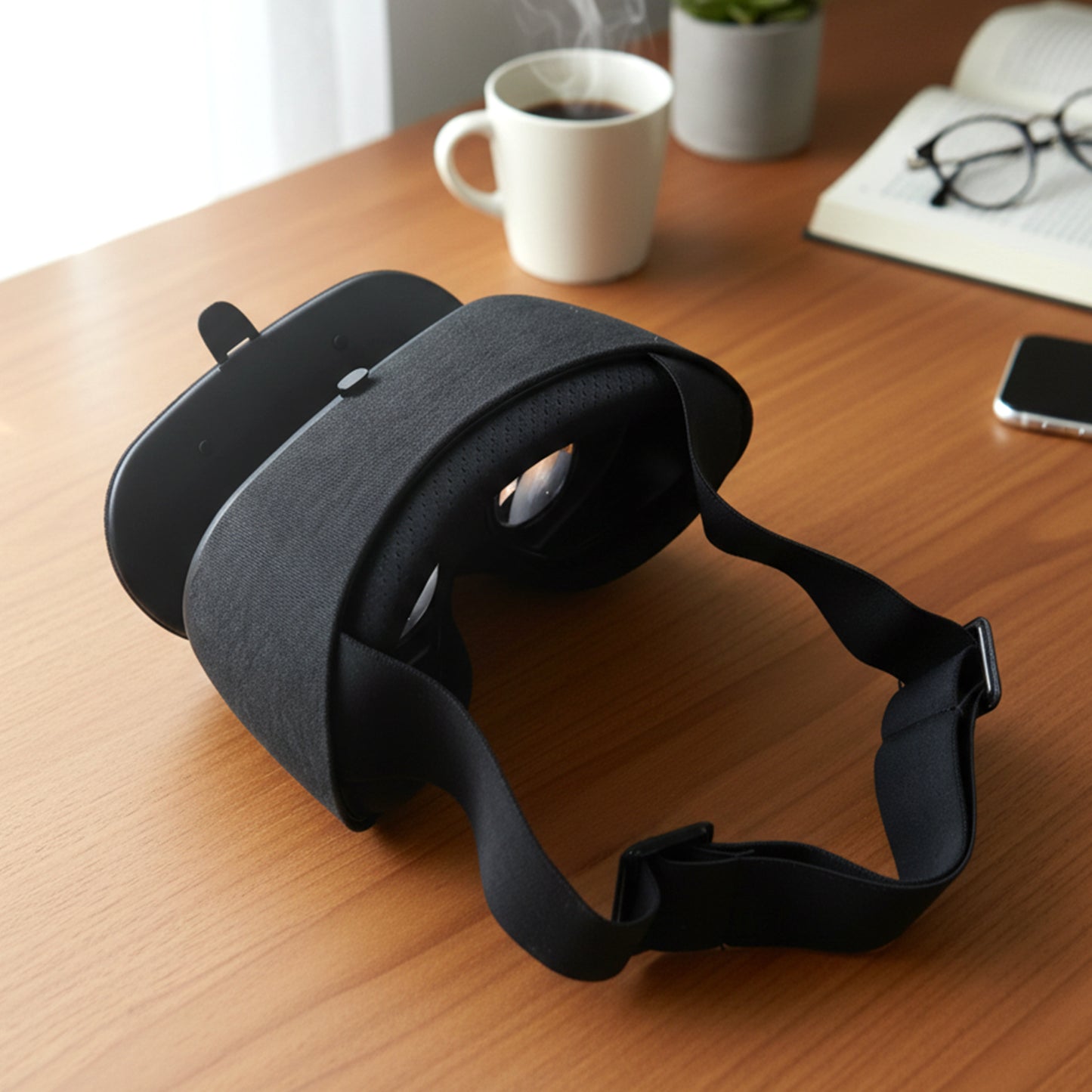 VR Headset Comfort Mask with Adjustable Strap - 1 Pc - Happy Price - Image 6