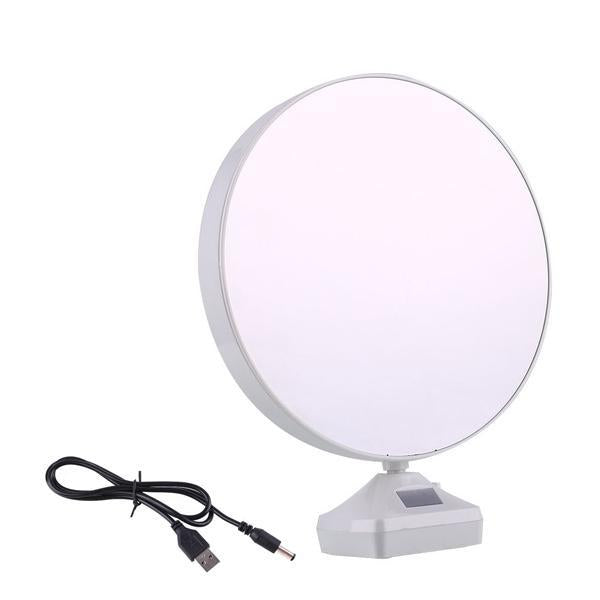 Plastic 2 In 1 Mirror Come Photo Frame With Led Light - Happy Price - Image 1