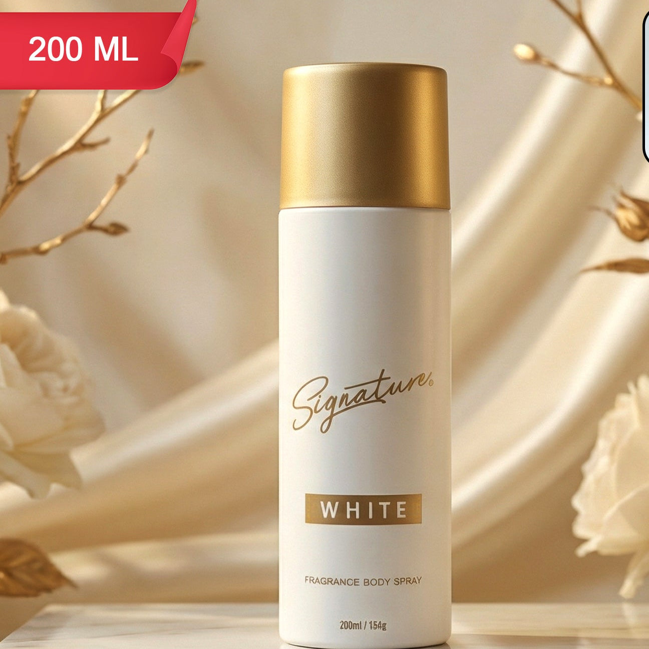 Signature Premium White Fragrance Body Spray 200 Ml