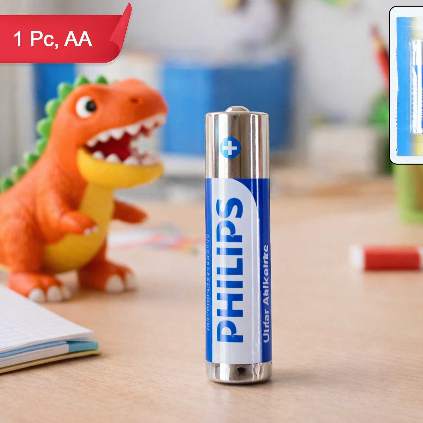 AA Ultra Alkaline Battery - 1 Pc, 1.5V Long-Lasting Power - Happy Price - Image 1