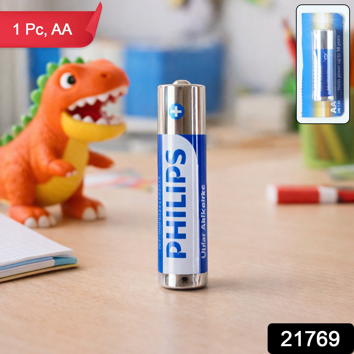 AA Ultra Alkaline Battery - 1 Pc, 1.5V Long-Lasting Power - Happy Price - Image 1