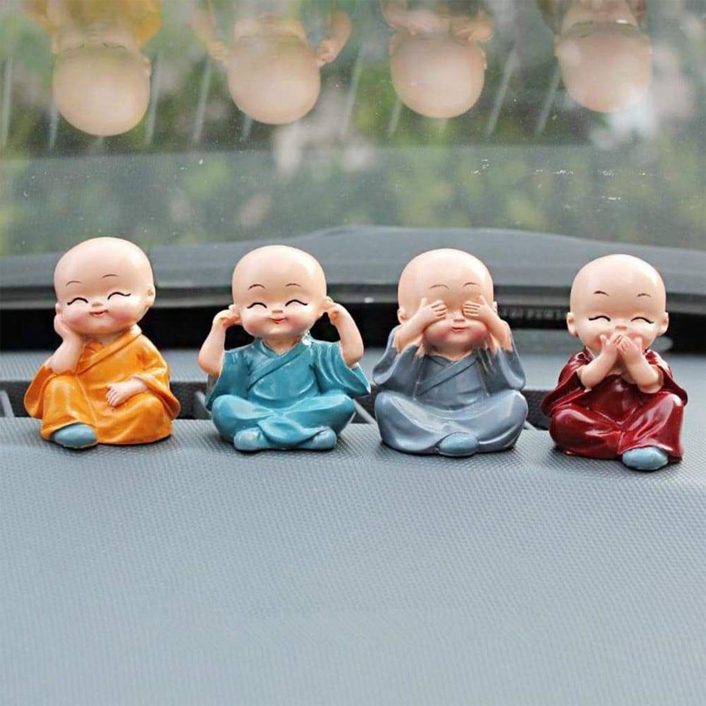 Baby Buddha 4pc And Show Piece Used For House Office And Official Decorations Etc. - Happy Price - Image 2