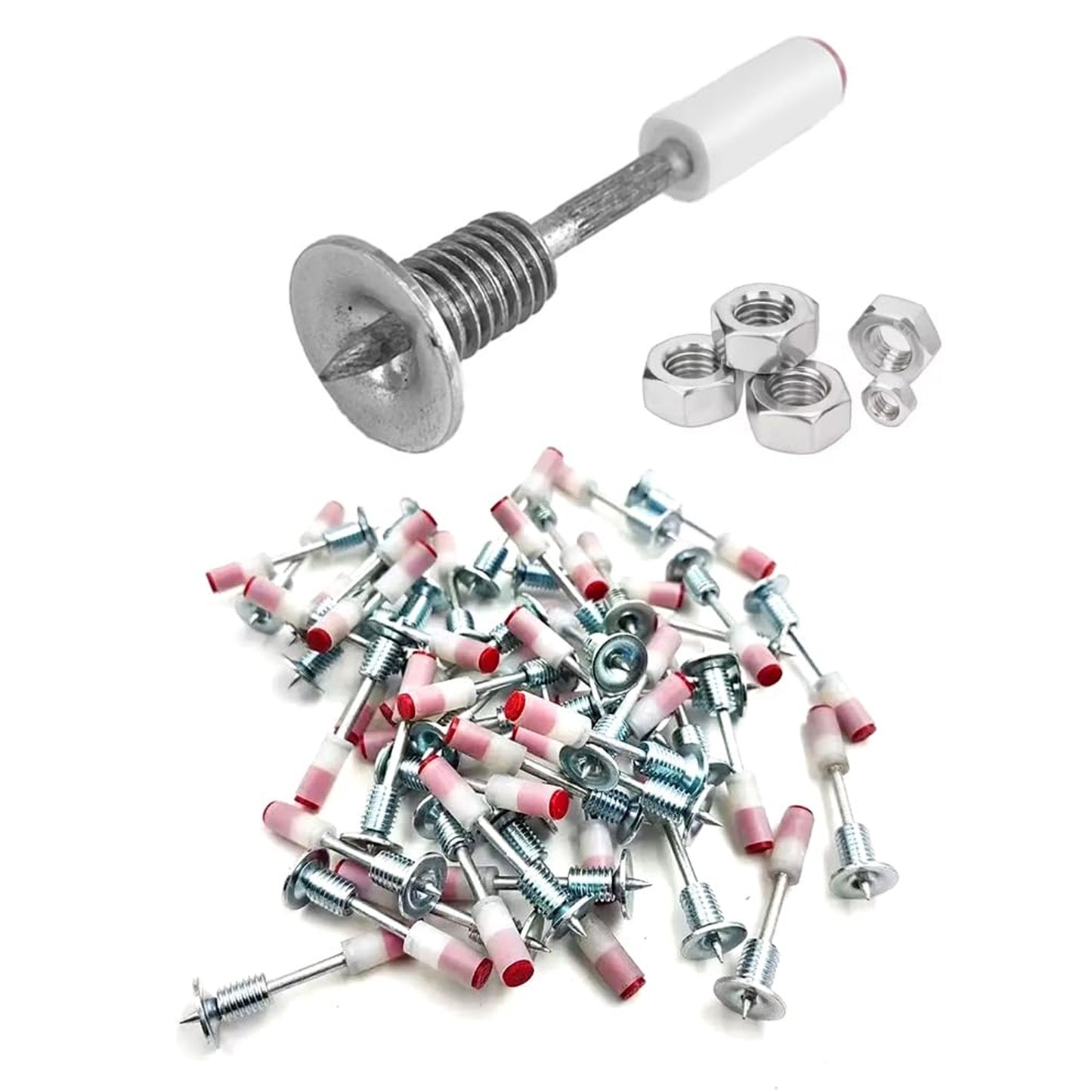 Round Nails For Mini Steel Nails For Gun (10 Pcs Set) - Happy Price - Image 3