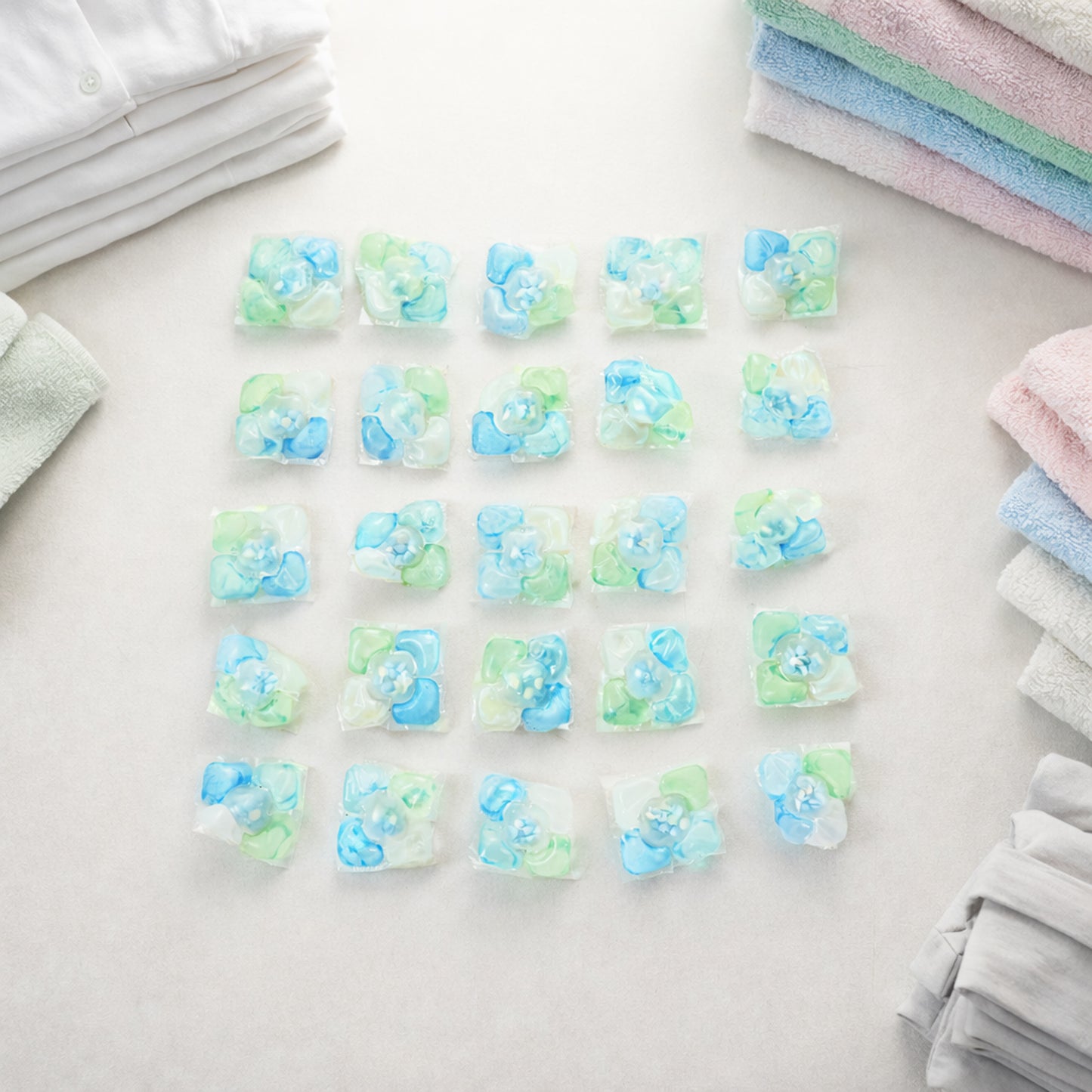 Premium Laundry Detergent Pods - 25 Pcs for Powerful Cleaning - Great Price - Image 2