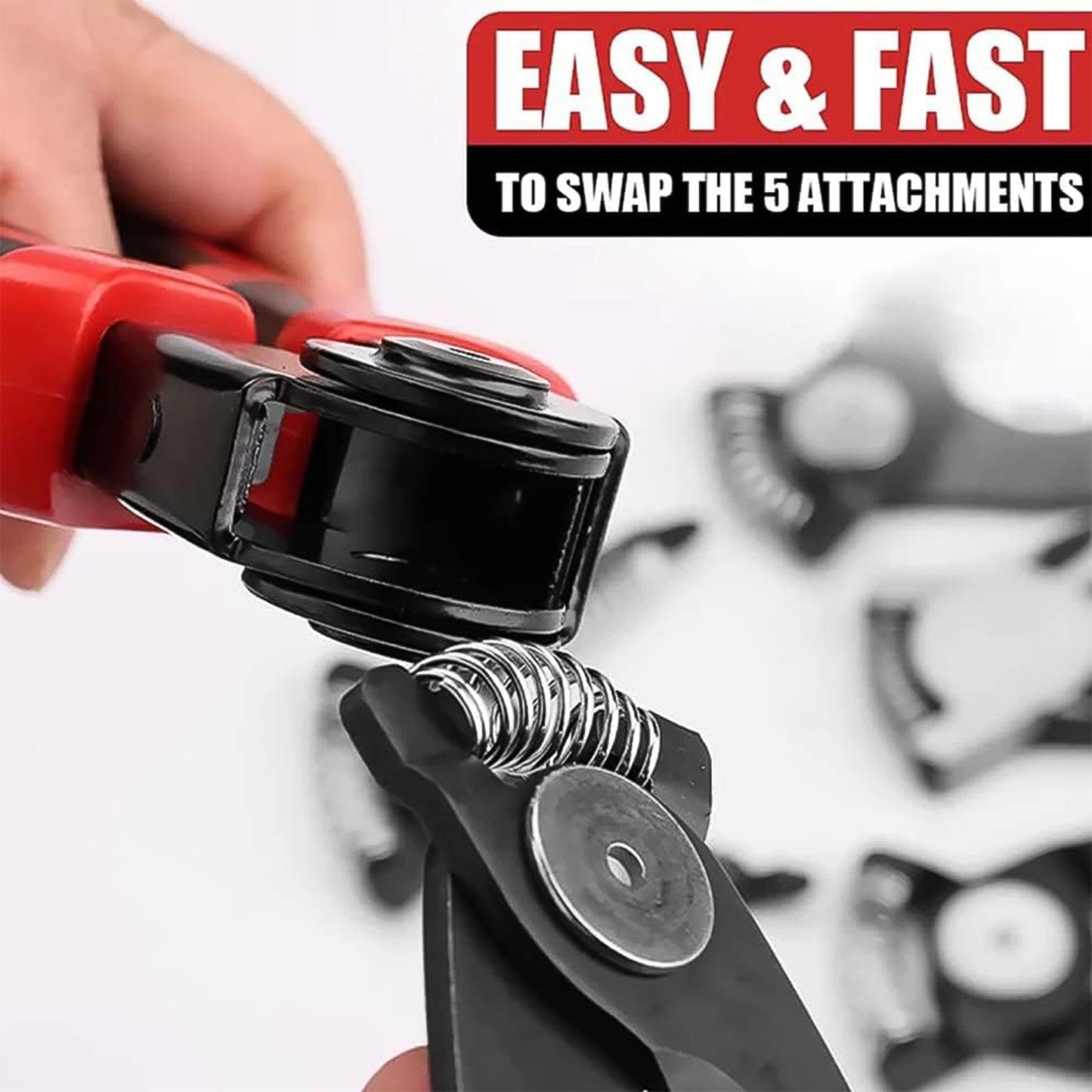 5 In 1 Wire Stripper Pliers Set Soft Grip Anti-slip Alloy Steel Cutting Gripping Stripping - Happy Price - Image 3