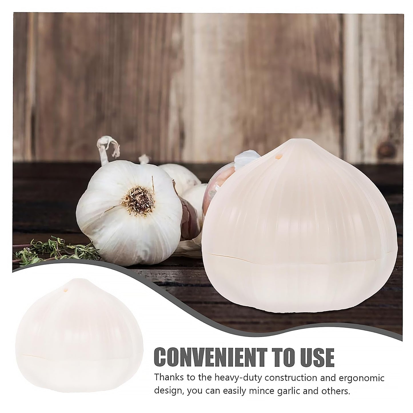 Garlic Press Sharpener Device Household Portable Manual Chili Ginger Garlic Masher Crusher Garlic Press Garlic Crusher Garlic Chopper Garlic Grinder - Happy Price - Image 2