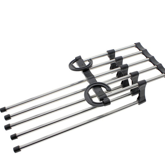 Adjustable Trouser Pants Hanger Organizer - Happy Price - Image 1