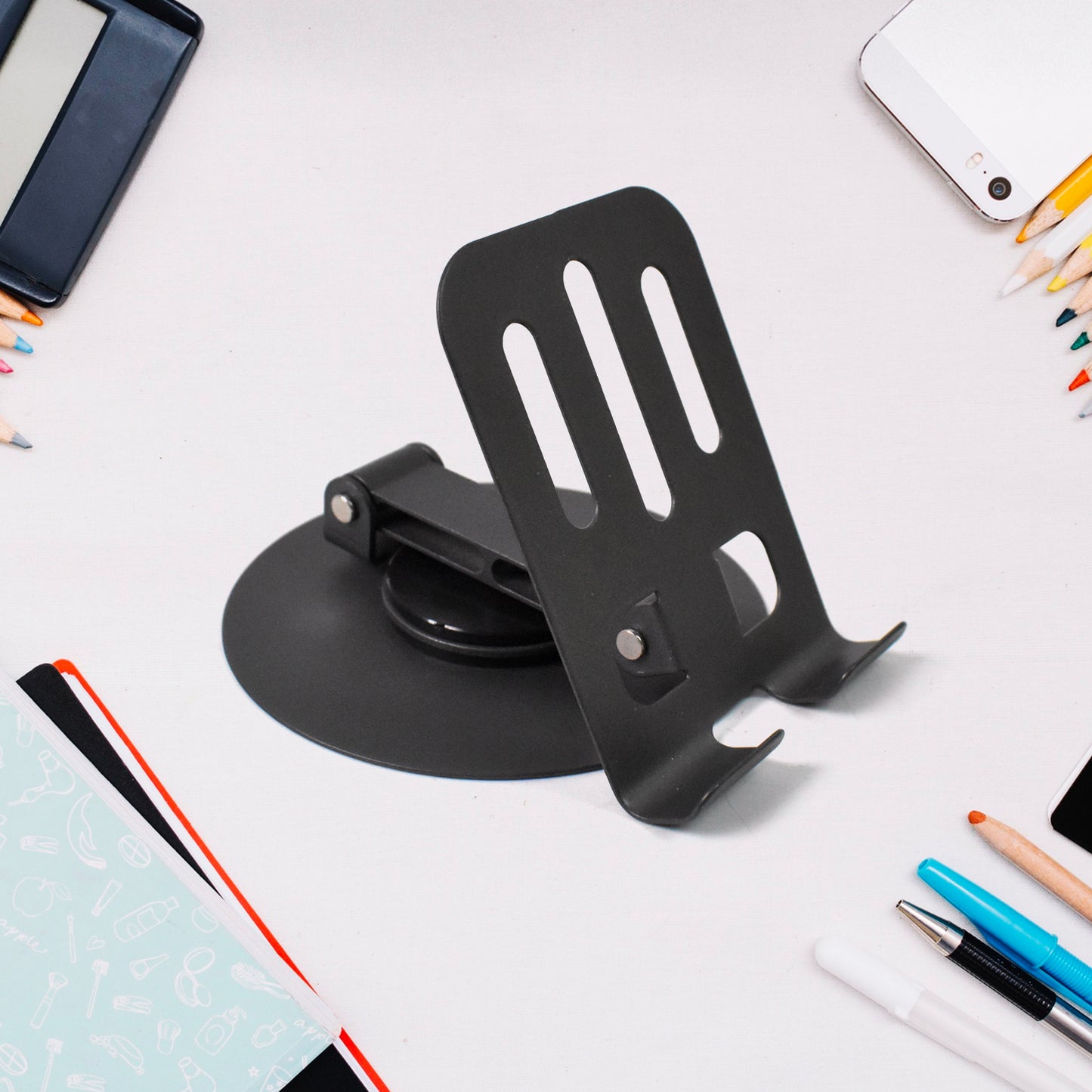 Mobile Stand Foldable  360 Rotatable Mobile Stand (1 Pc) - Happy Price - Image 3