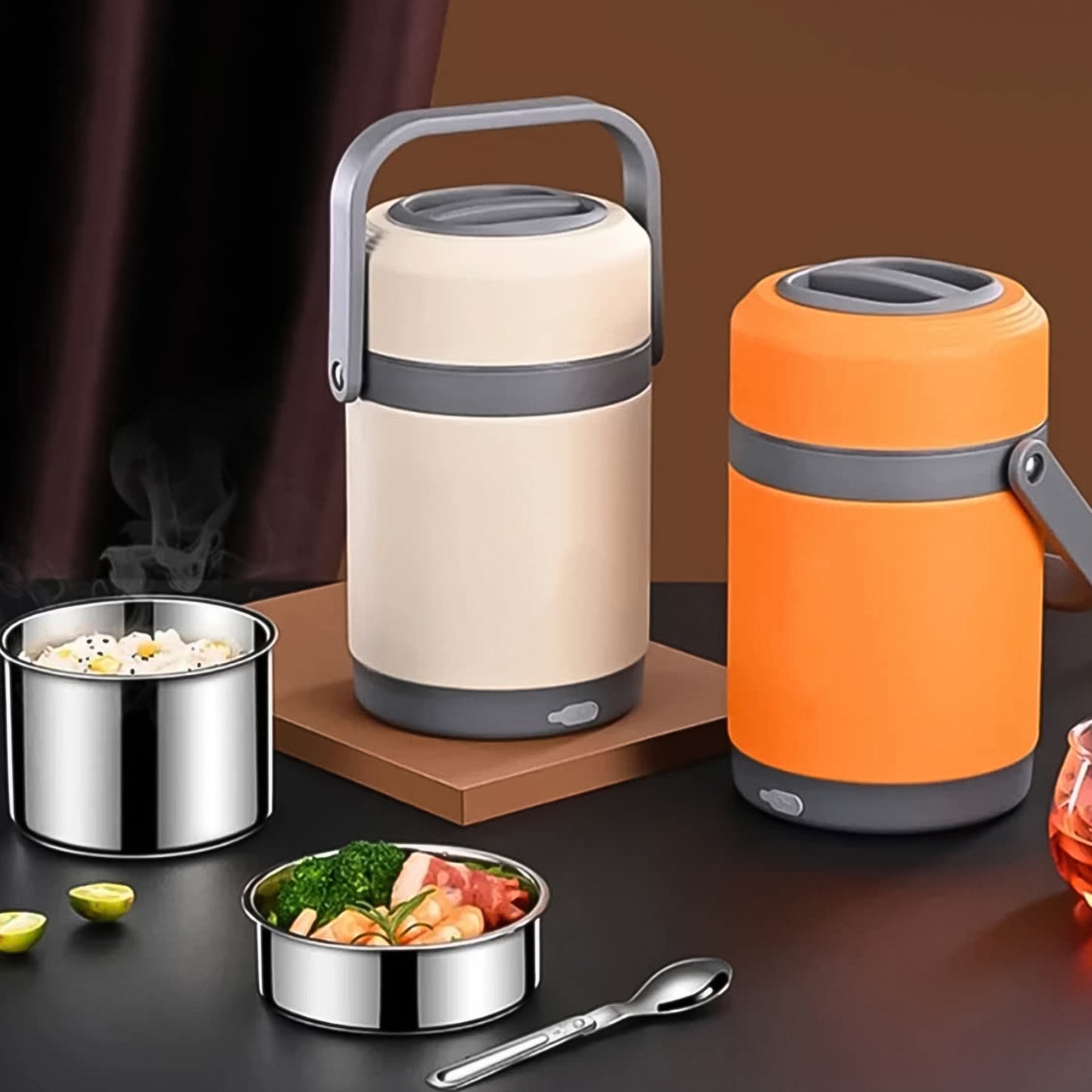 Usb Electric Heated Lunch Boxes (2 Ltr.) - Happy Price - Image 4