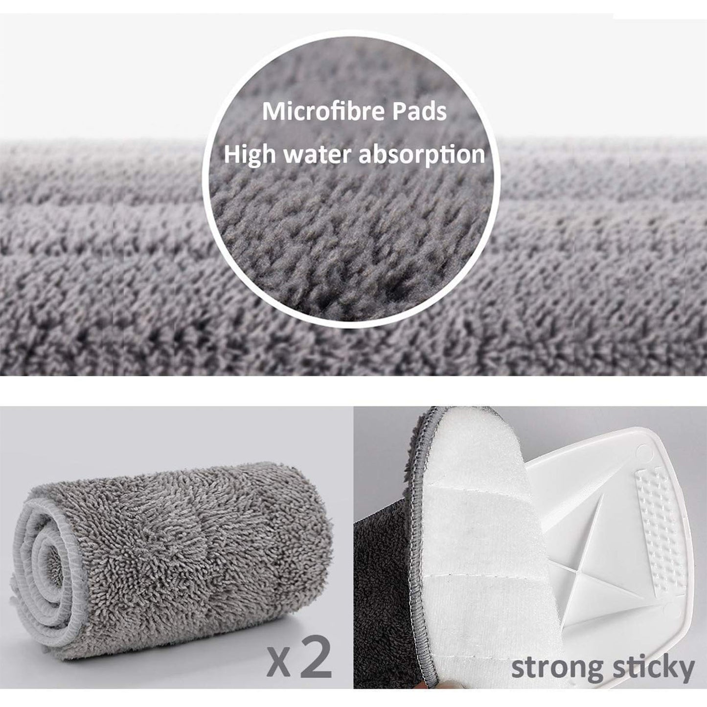 Floor Cleaning Spray Mop With Removable Washable Cleaning Pad - Happy Price - Image 6