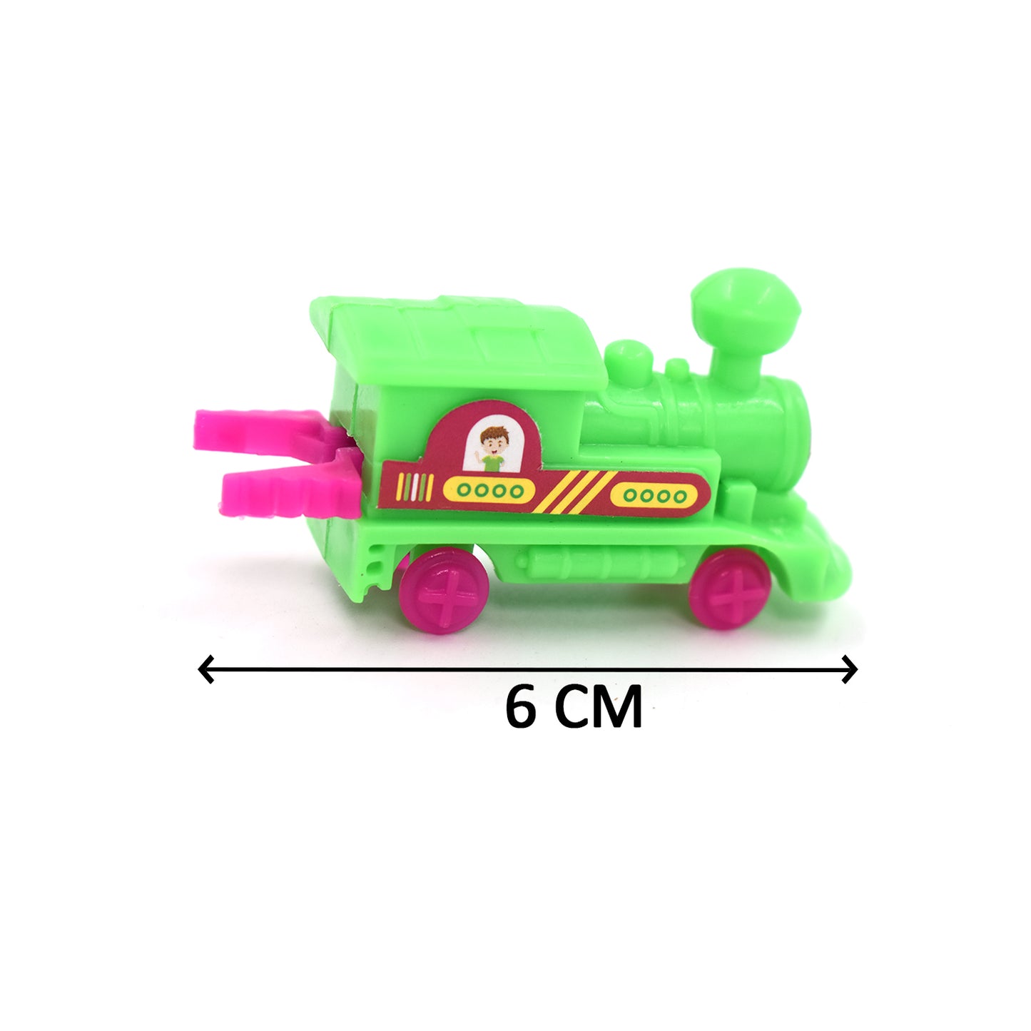 30pc Pull Along Back Train Friction Power Toy Vehicle Push And Go Crawling Toys Baby - Happy Price - Image 4