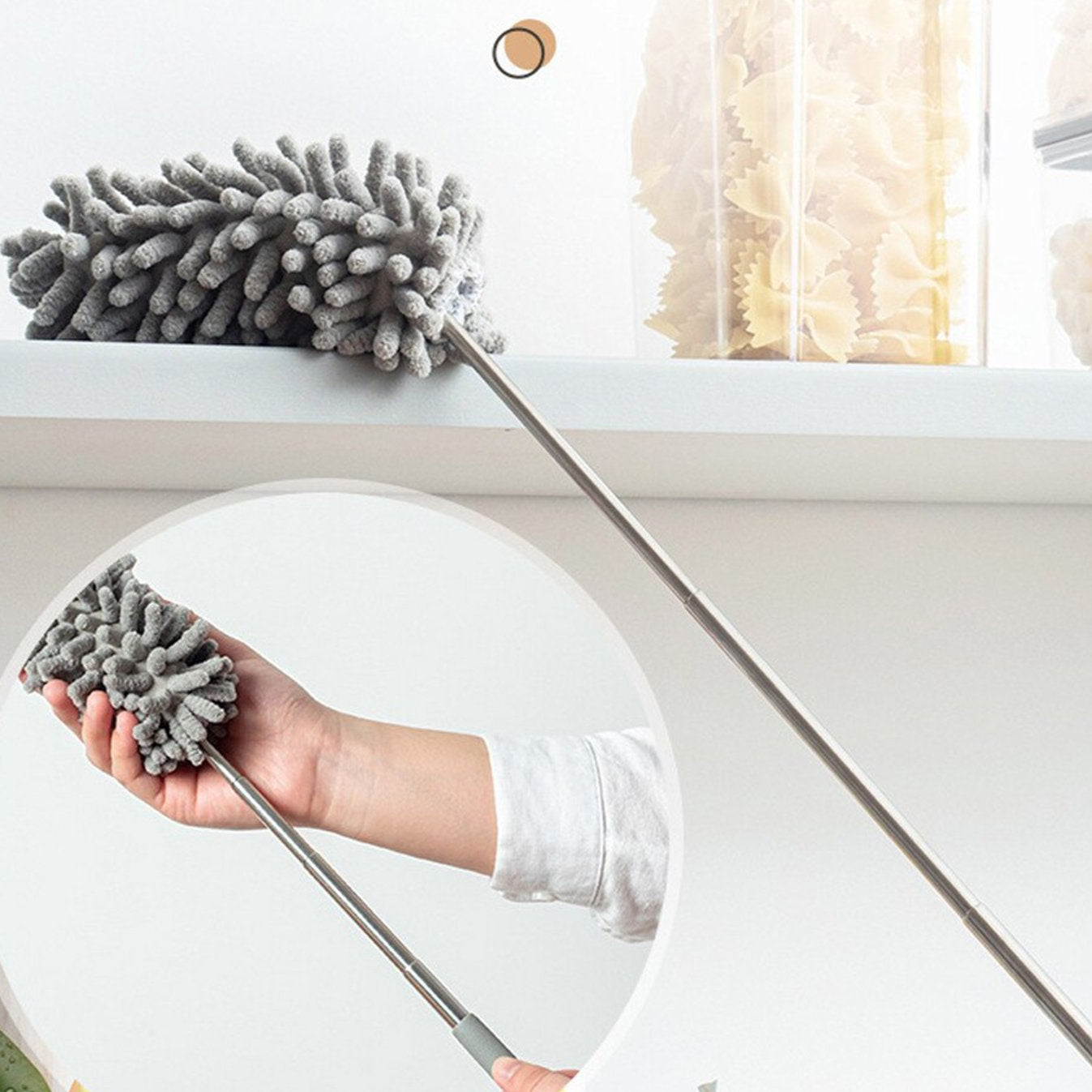 Multipurpose Microfiber Fan Cleaning Duster For Quick And Easy Cleaning - Happy Price - Image 1