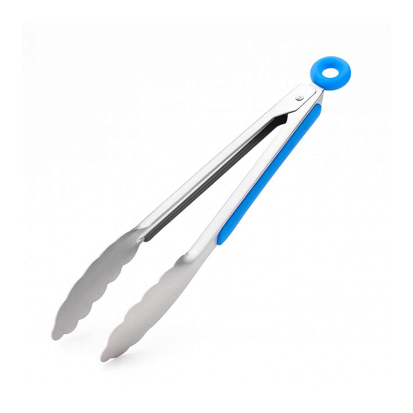 Premium Stainless Steel Kitchen Tong with Silicone Grip - 1 Pc - Happy Price - Image 2