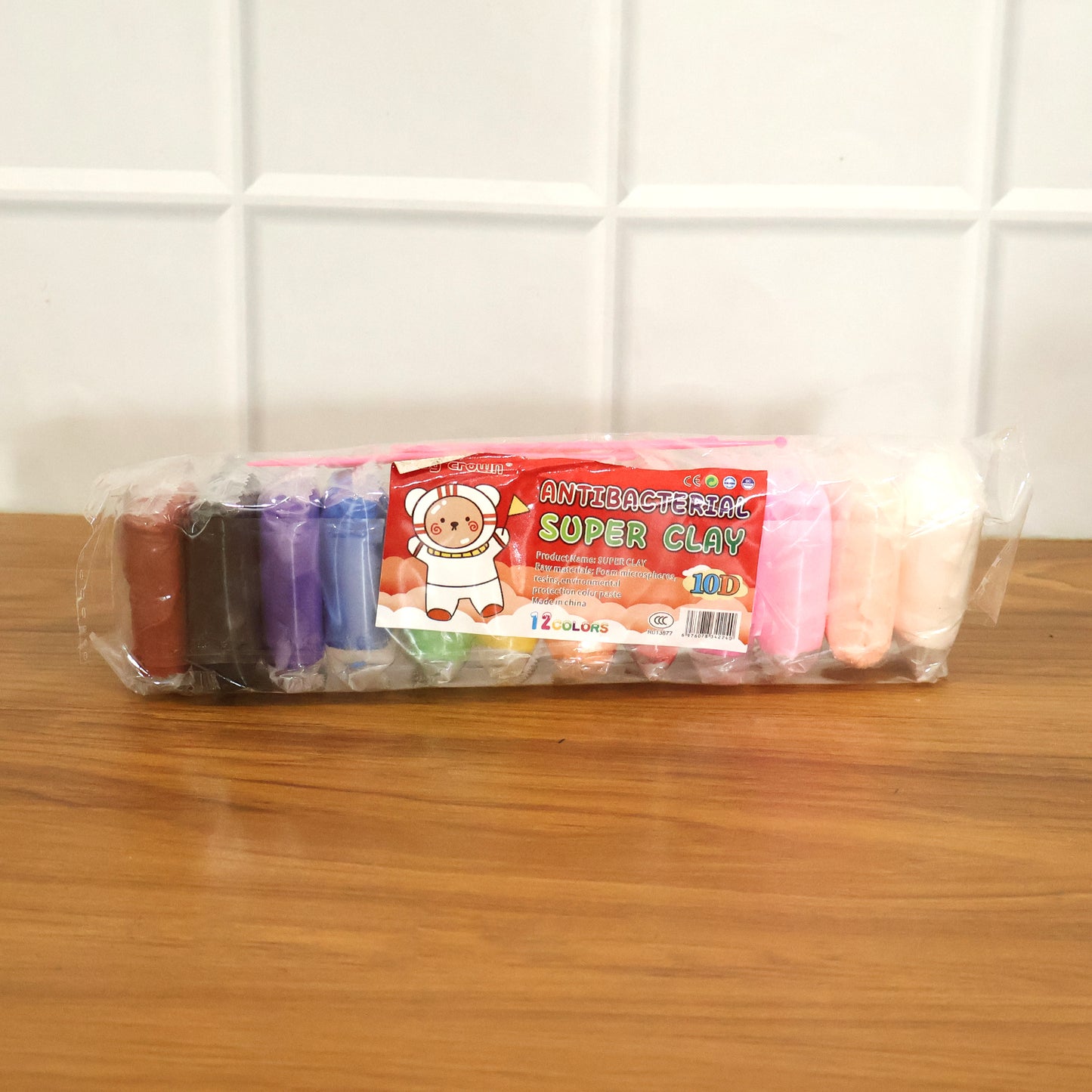 Kids 12 Color Antibacterial Modelling Clay Set for Creative Fun - Happy Price - Image 7