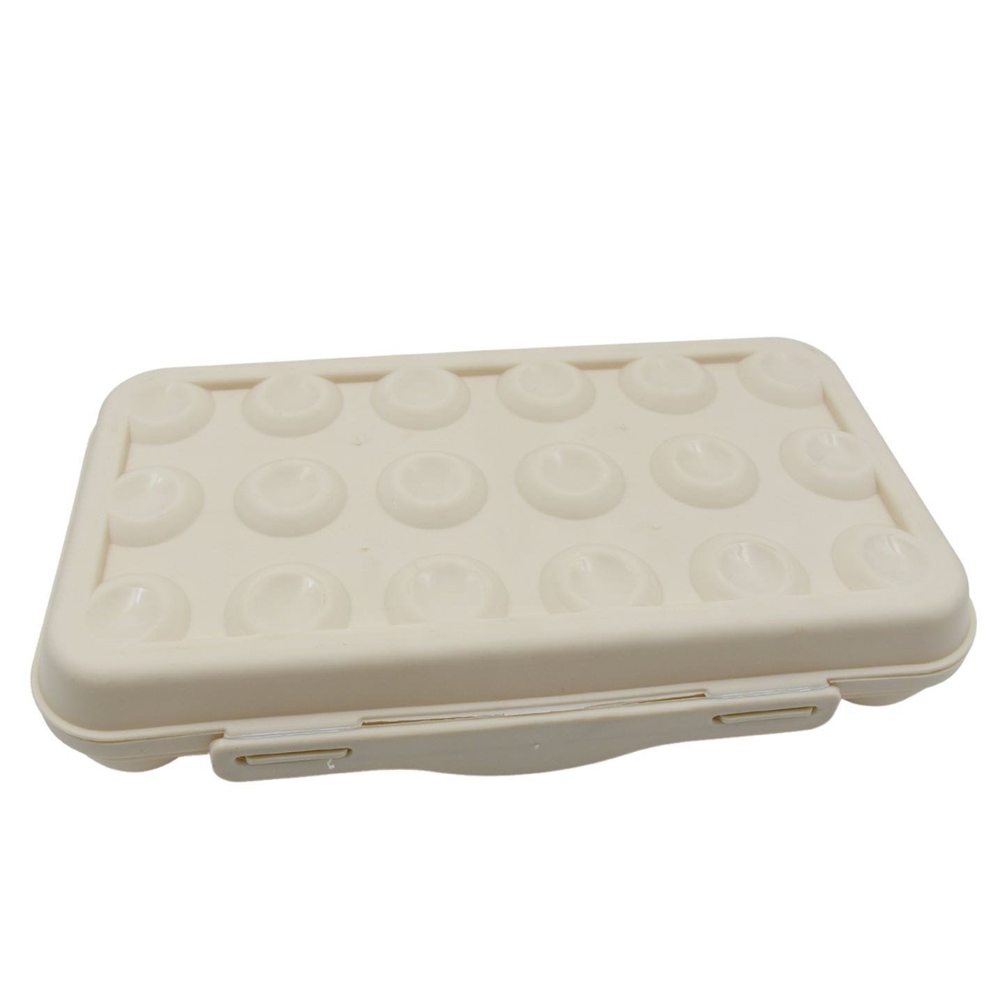 18 Grid Egg Holder Storage Shock-proof Egg Container With Buckle Egg Carrier Egg Tray Egg Shelter Effective Full Seal Egg House Use For Fridge Camping Kitchen - Happy Price - Image 4