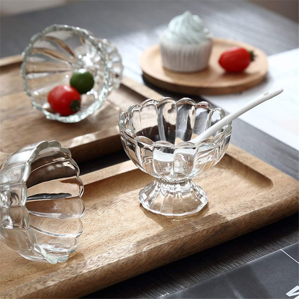 Glass Dessert Bowls for Ice Cream & Fruit - Set of 6 - Happy Price - Image 7