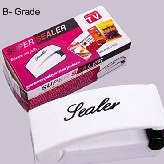 B Grade Multifunctional Household Mini Portable Super Sealer (1 Pc) - Happy Price - Image 1