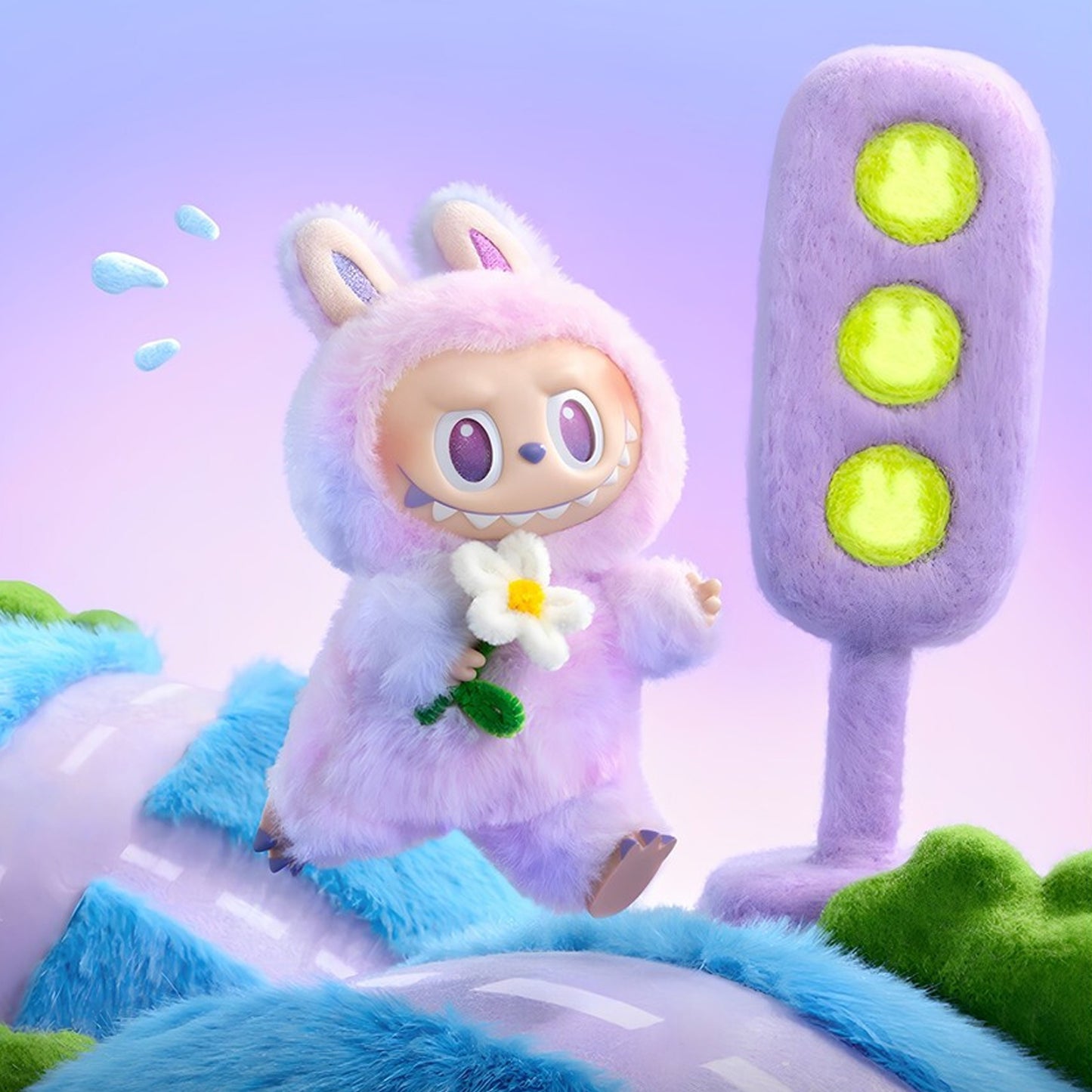 Plush Toy Cartoon Keychain With Hook Assorted Colorful Animal Design  1 Pc (Mix Design) - Happy Price - Image 4