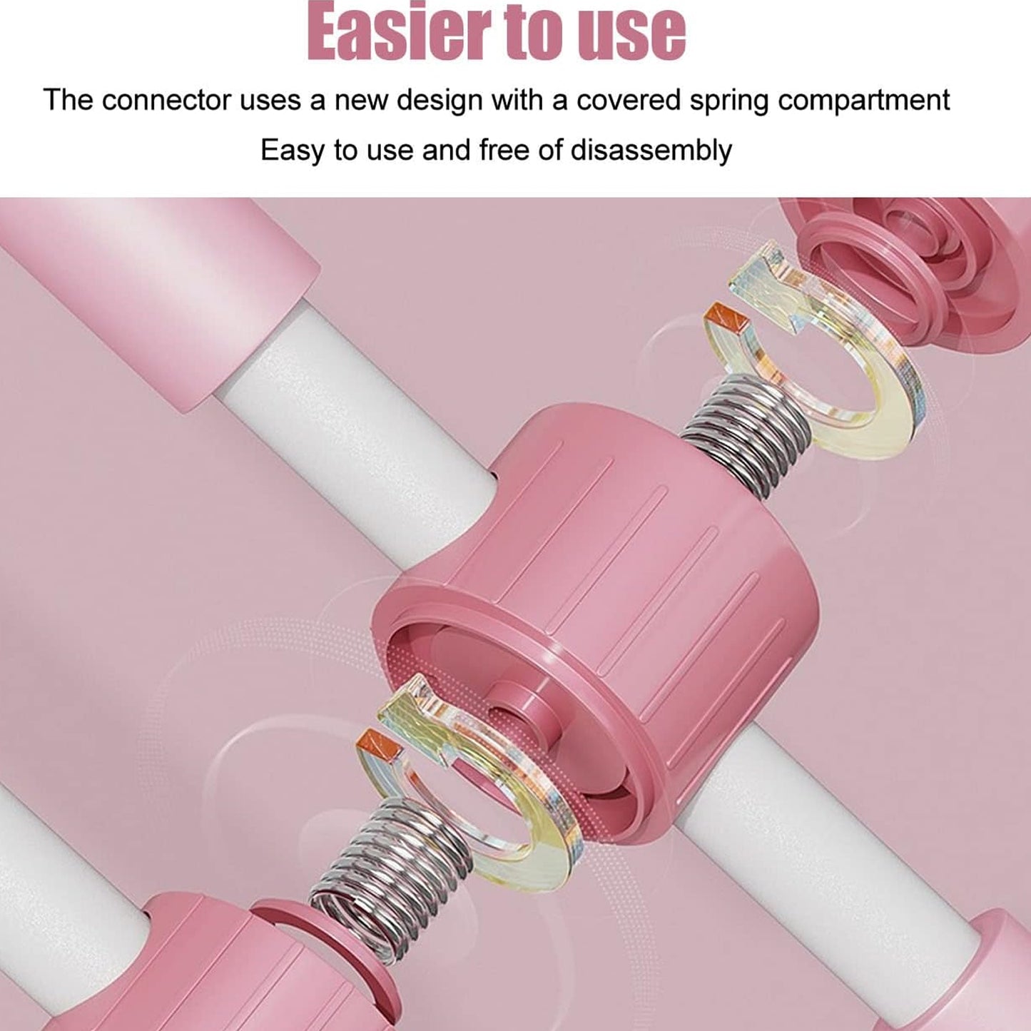 Posture Stretching Stick Yoga Sticks Humpback Correction Open Shoulder Adjustable For Posture Pain Relief Rotating Yoga Stick Retractable Dance Studio (1 Pc) - Happy Price - Image 5