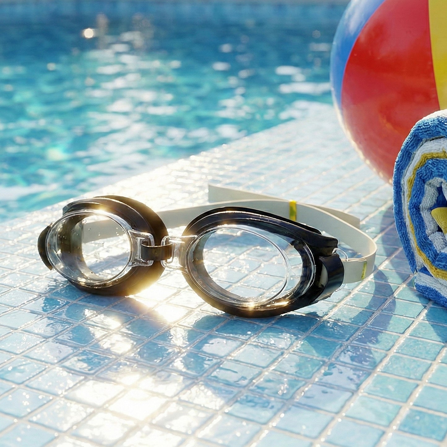 UV Protection Swimming Goggles with Anti-Fog Lenses - 1 Pc - Happy Price - Image 5