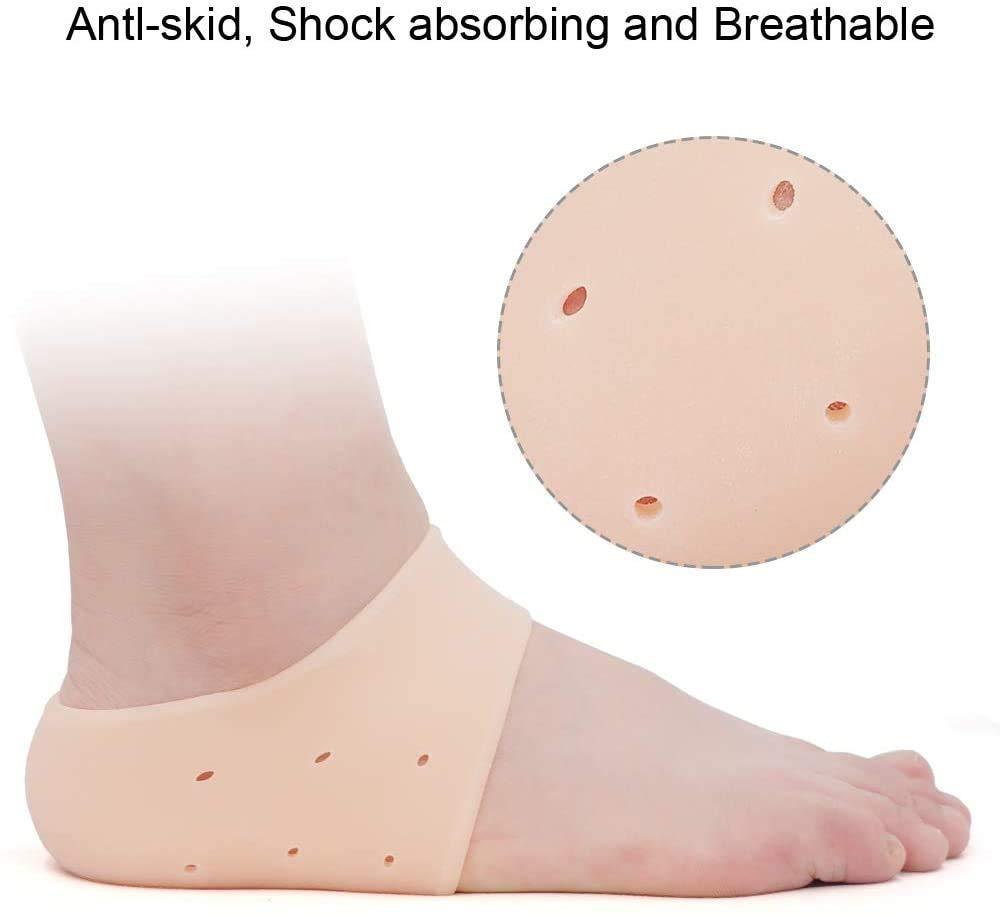 Anti Crack Silicon Gel Heel Moisturizing Socks For Foot Care Men Women (Loose Pack) - Happy Price - Image 7