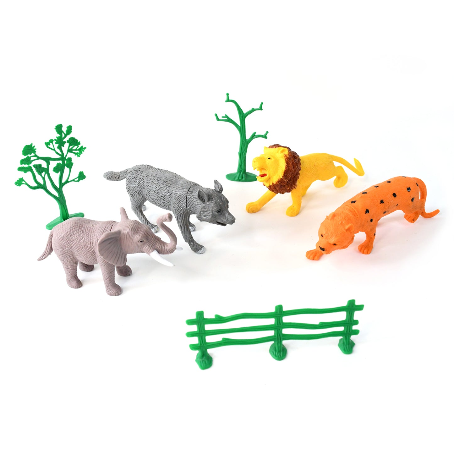 Ttg Small Wild Animal Toy Set For Kids (Pack Of 4 Animals) - Happy Price - Image 2